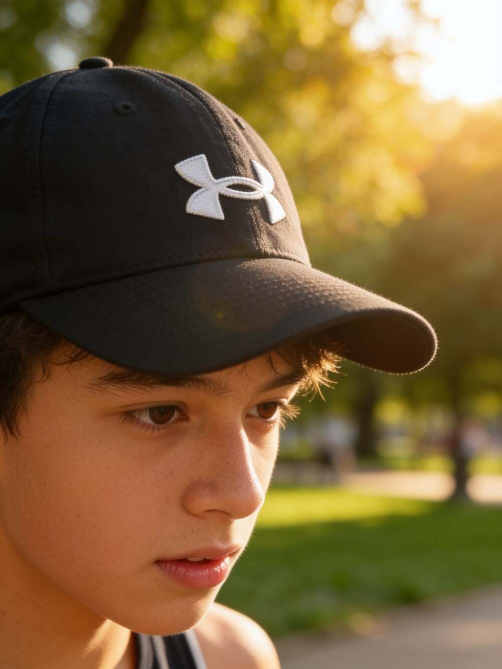 Under Armour A-Flex Blitzing Cap Black YMD/YLG